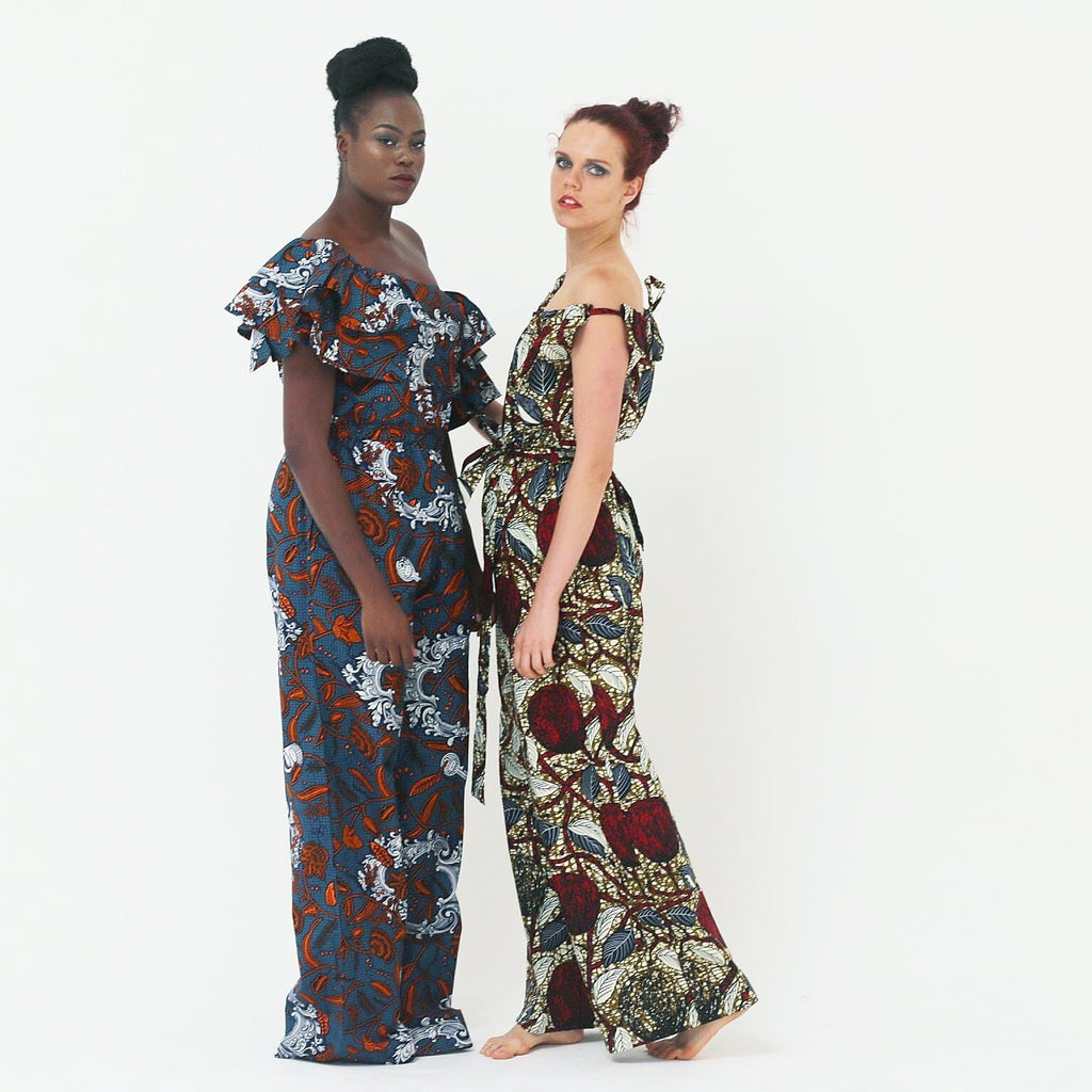 African Print Ankara jumpsuit - African Clothing from CUMO LONDON