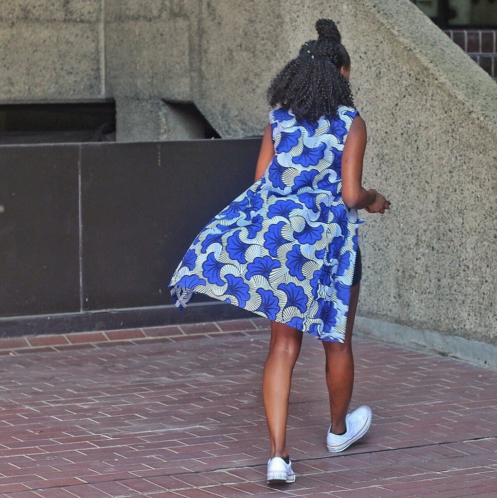 Ready to Wear African Print Ankara Sleeveless Jacket for Women - African Clothing from CUMO LONDON