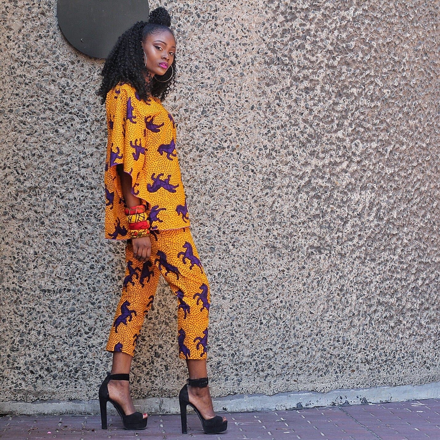 Ready to Wear African Print Ankara Top for Women - African Clothing from CUMO LONDON