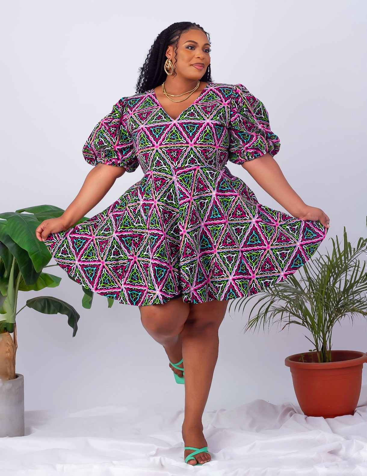 Shop Plus Size African Dress African print clothing UK CUMO London