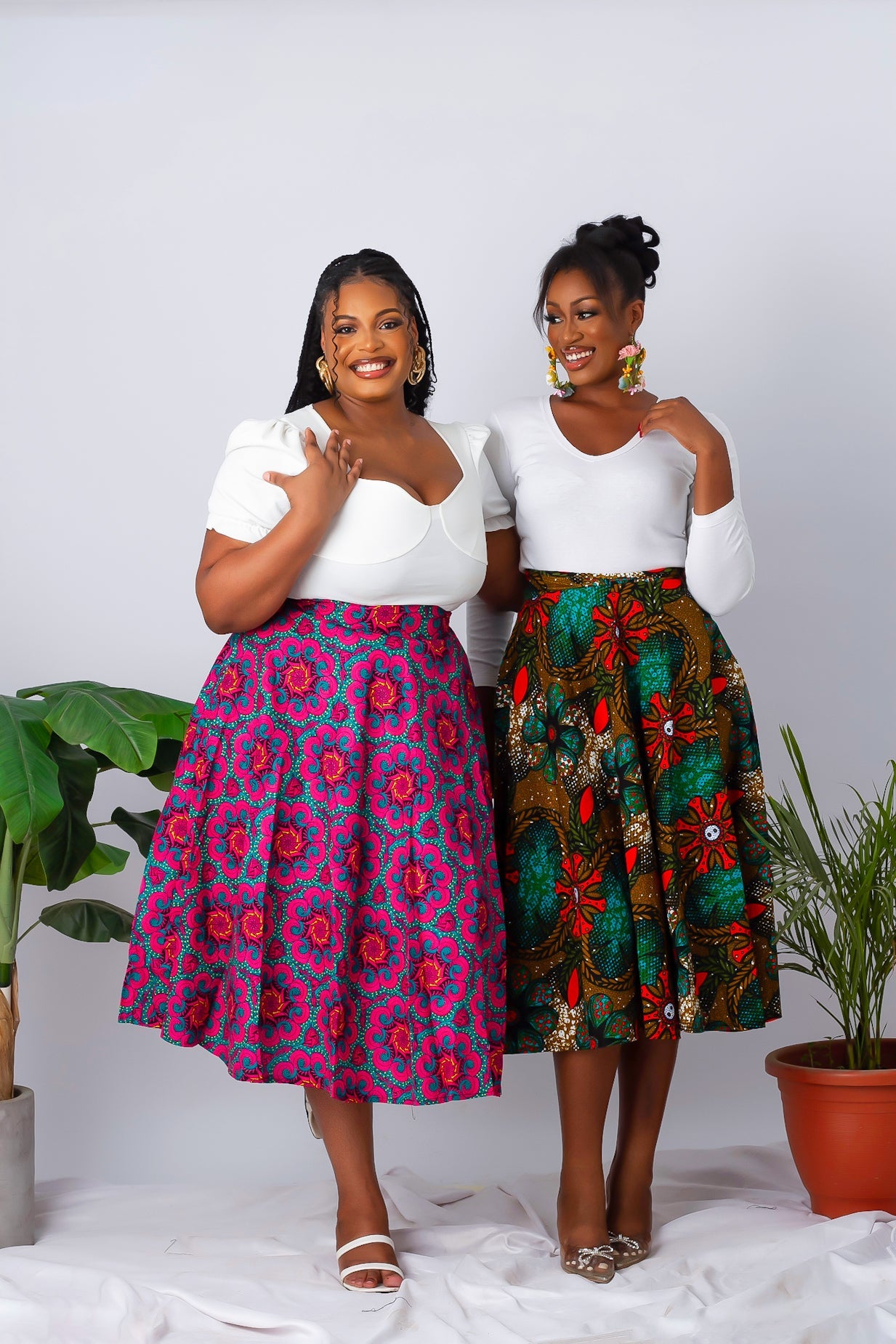 African skirt outfits deals