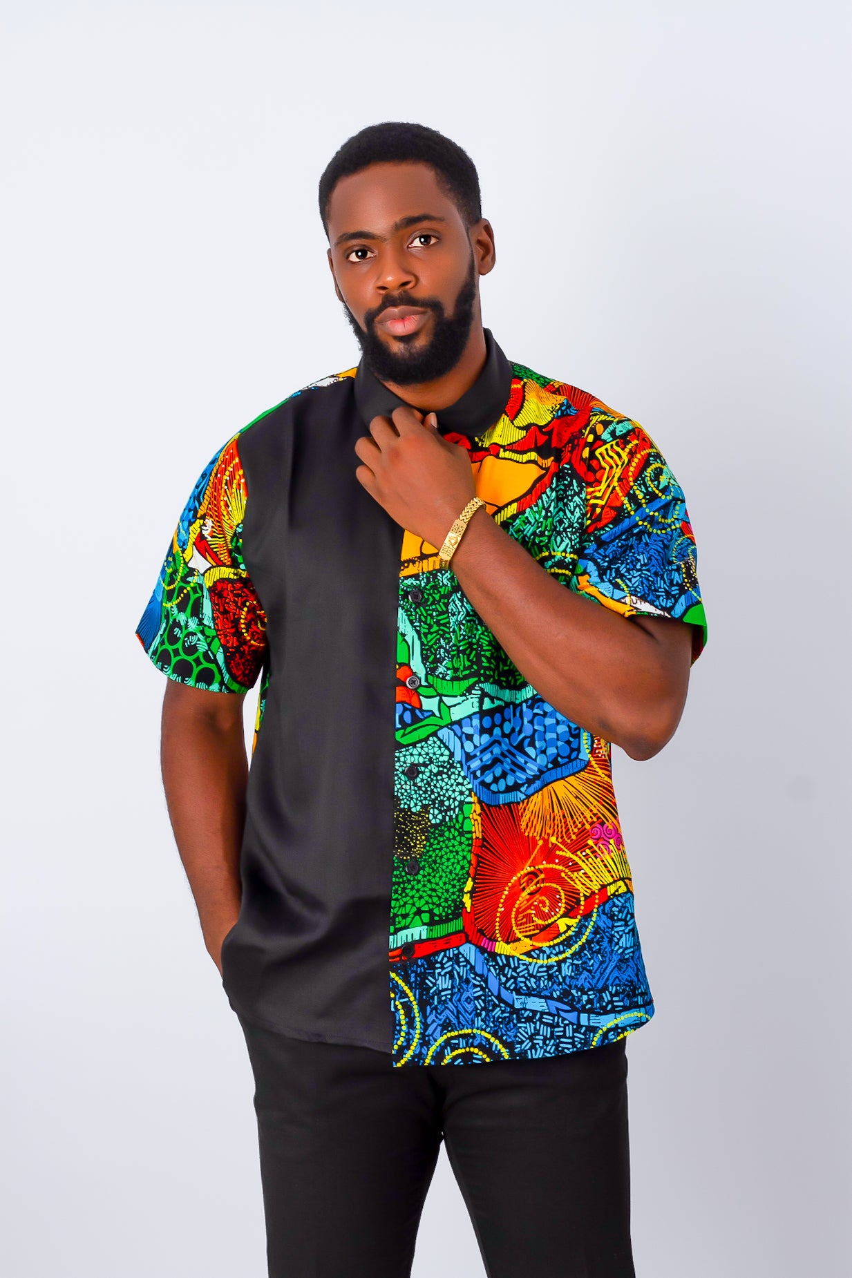 African print shirts for men 2025
