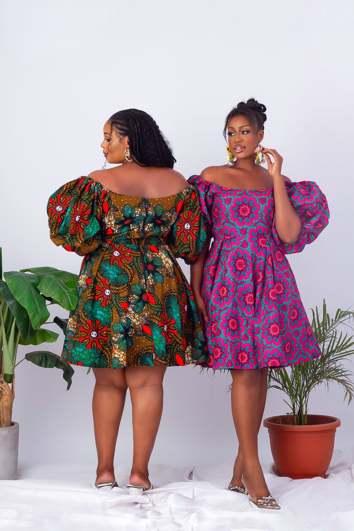Big size african dresses shop