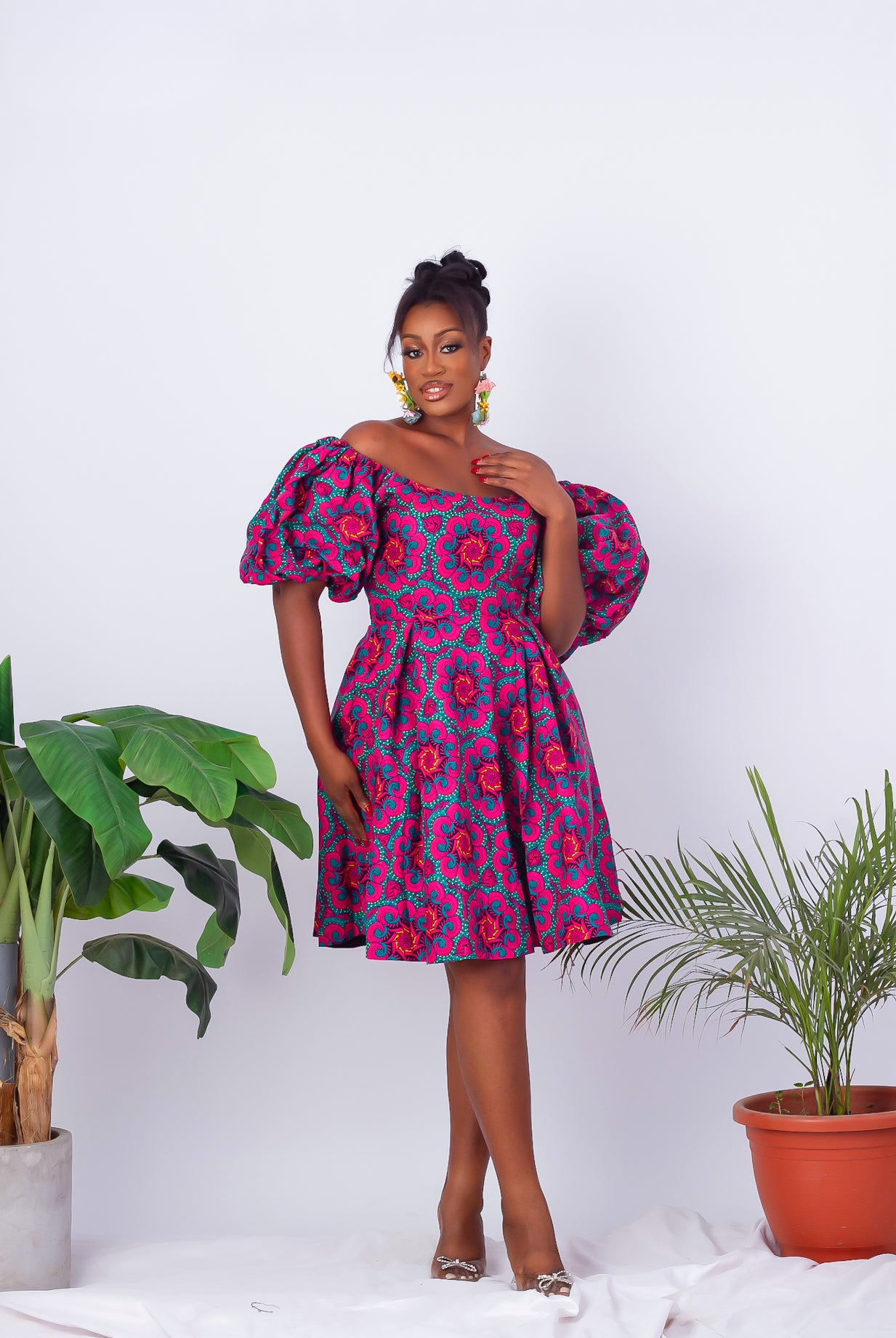 African Kaftan Boubou, Lounge Dresses