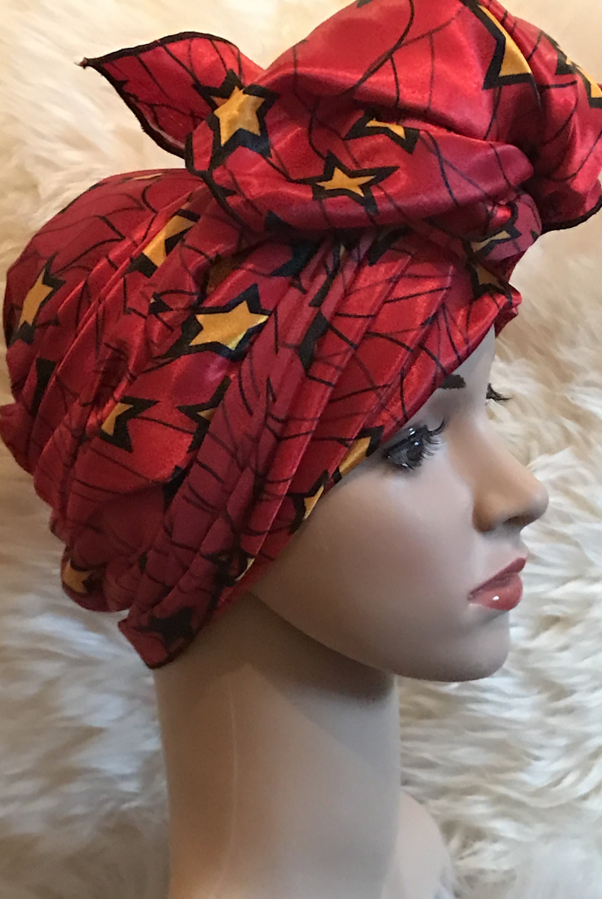African Prints Silk Square Scarf Ankara cotton Scarves Shawl Hijab - African Clothing from CUMO LONDON