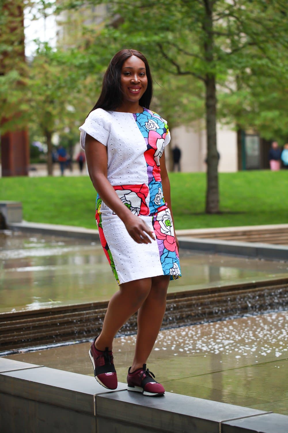 Ankara shift dress styles deals