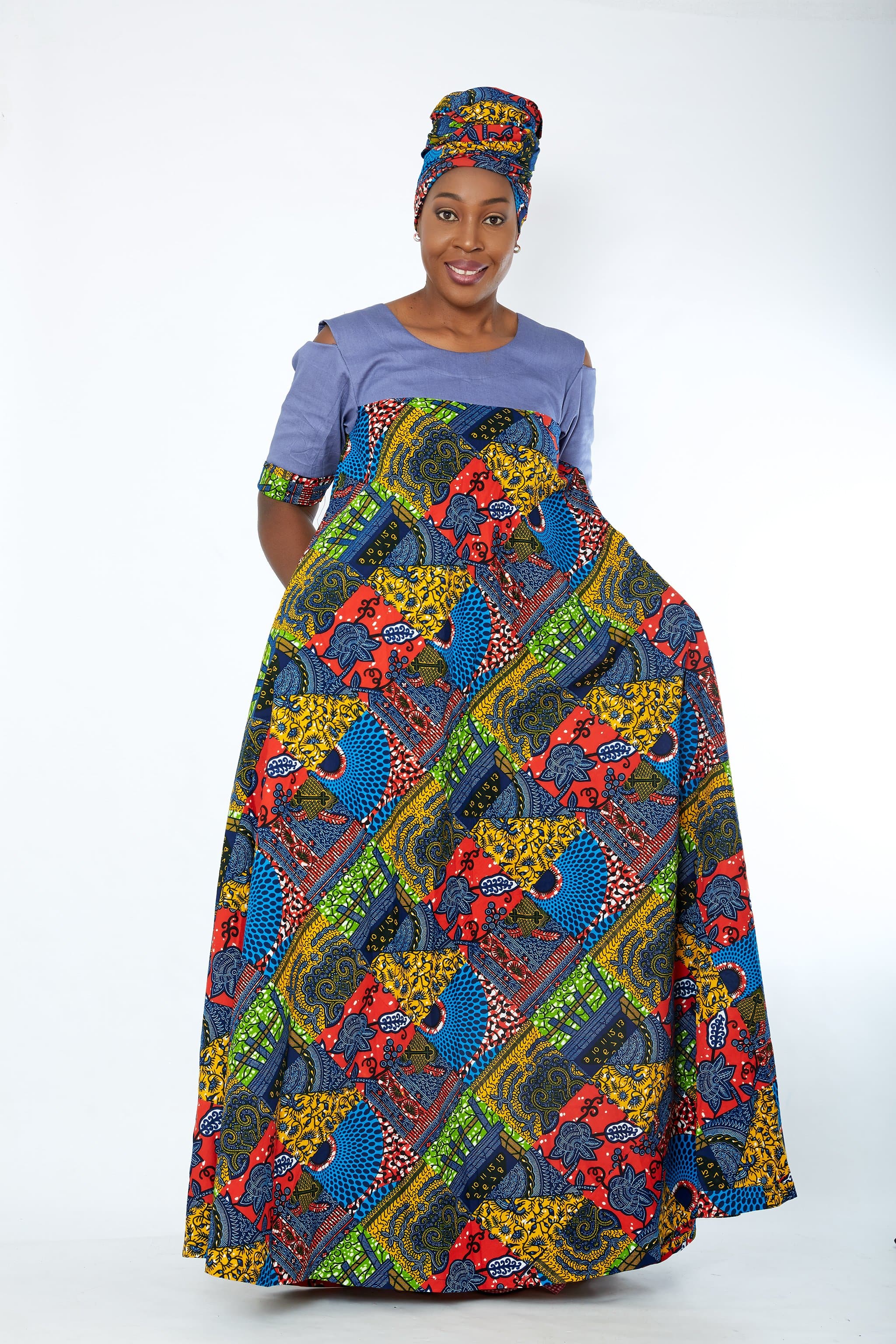 African Maxi Dress | African Dress | African Clothing | Buy CUMO London ...