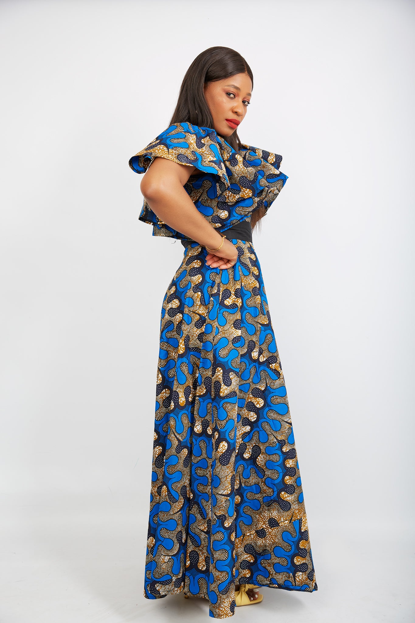 African dress for plus size women | African print clothing in the UK | Ready to wear African print outfits.