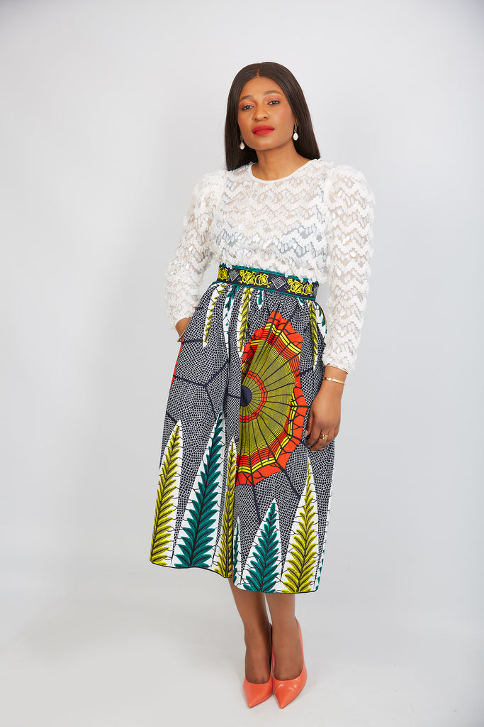 African Fashion | African Clothing | African Print Skirt | Cumo London ...