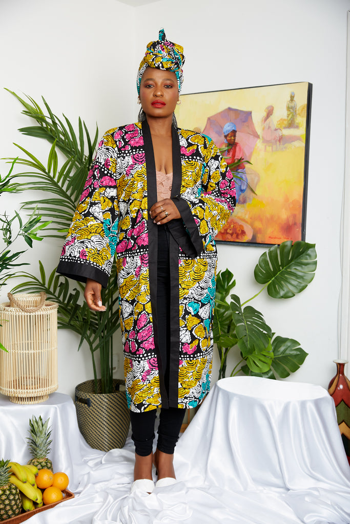 African Print Blazer | African print Jacket | African print Bomber Jacket | African Print Outerwear | Fall Fashion for African women | sustainable African Fashion | recycled African print clothing | Ethically sourced fashion | ethically sourced clothing | handmade clothing | African clothing for women | Ankara jacket | Tribal prints kimono | Floral African print clothing | Cotton Blazer | African print workwear | African clothing UK | Black-owned fashion brand | UK Based African Fashion Brand