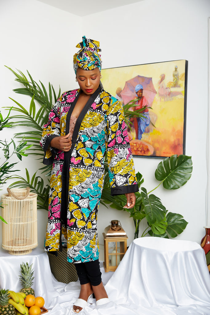 African Print Blazer | African print Jacket | African print Bomber Jacket | African Print Outerwear | Fall Fashion for African women | sustainable African Fashion | recycled African print clothing | Ethically sourced fashion | ethically sourced clothing | handmade clothing | African clothing for women | Ankara jacket | Tribal prints kimono | Floral African print clothing | Cotton Blazer | African print workwear | African clothing UK | Black-owned fashion brand | UK Based African Fashion Brand