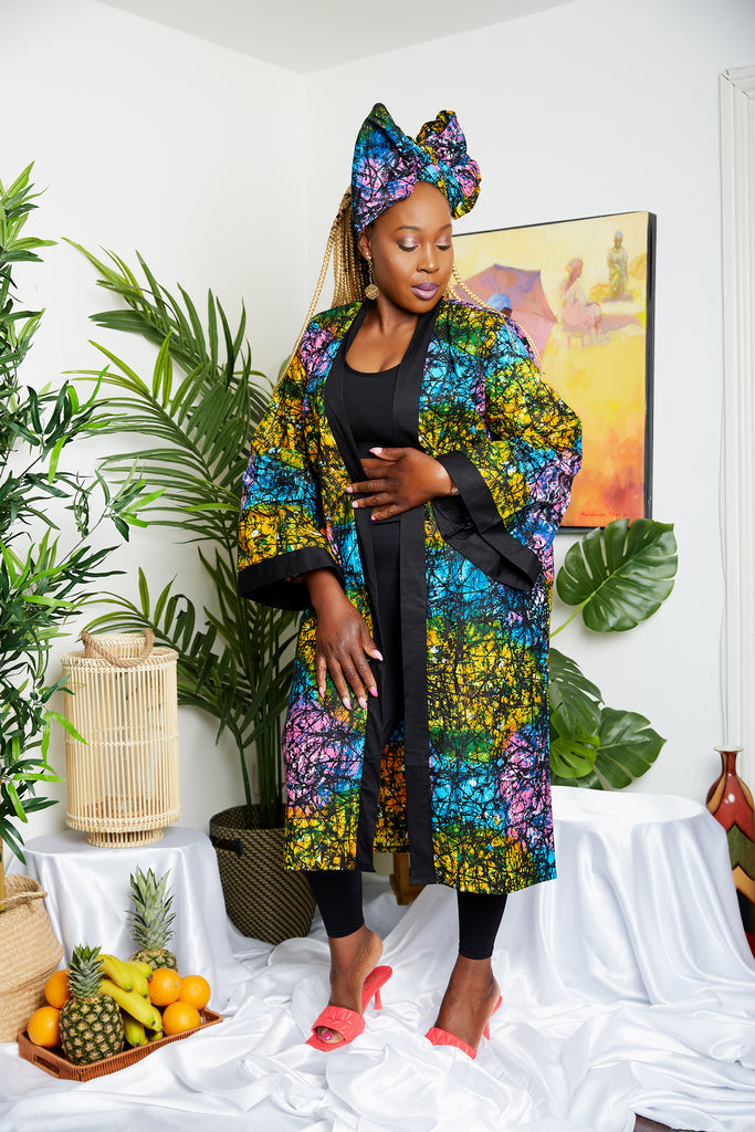 African Print Blazer | African print Jacket | African print Bomber Jacket | African Print Outerwear | Fall Fashion for African women | sustainable African Fashion | recycled African print clothing | Ethically sourced fashion | ethically sourced clothing | handmade clothing | African clothing for women | Ankara jacket | Tribal prints kimono | Floral African print clothing | Cotton Blazer | African print workwear | African clothing UK | Black-owned fashion brand | UK Based African Fashion Brand