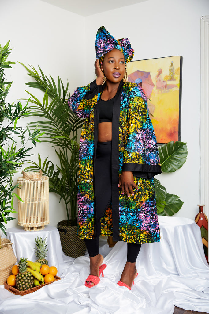 African Print Blazer | African print Jacket | African print Bomber Jacket | African Print Outerwear | Fall Fashion for African women | sustainable African Fashion | recycled African print clothing | Ethically sourced fashion | ethically sourced clothing | handmade clothing | African clothing for women | Ankara jacket | Tribal prints kimono | Floral African print clothing | Cotton Blazer | African print workwear | African clothing UK | Black-owned fashion brand | UK Based African Fashion Brand