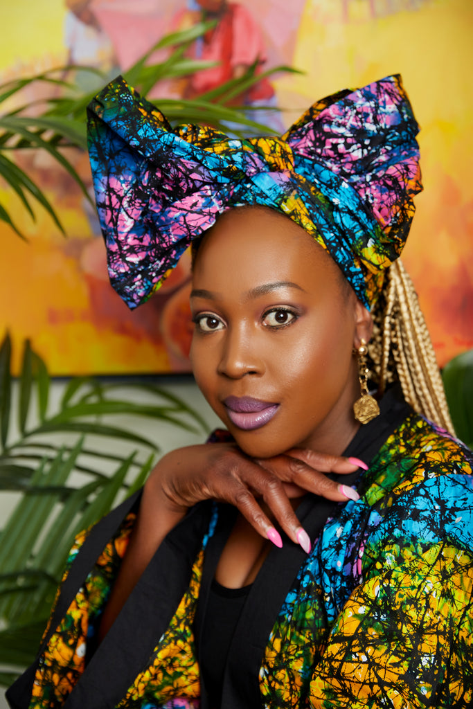 African print headwrap | Headgear | Ankara headwrap| Wax print scarf | African print scarf | African headgear | beautiful African headwraps 