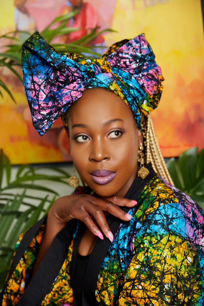 African print headwrap | Headgear | Ankara headwrap| Wax print scarf | African print scarf | African headgear | beautiful African headwraps 