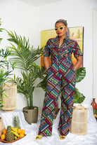African Print Romper suit | African print Playsuit | African print Onesies | African Print Outerwear | Fall Fashion for African women | sustainable African Fashion | recycled African print clothing | Ethically sourced fashion | ethically sourced clothing | handmade clothing | African clothing for women | Ankara jacket | Tribal prints kimono | Floral African print clothing | Cotton Blazer | African print workwear | African clothing UK | Black-owned fashion brand | UK Based African Fashion Brand