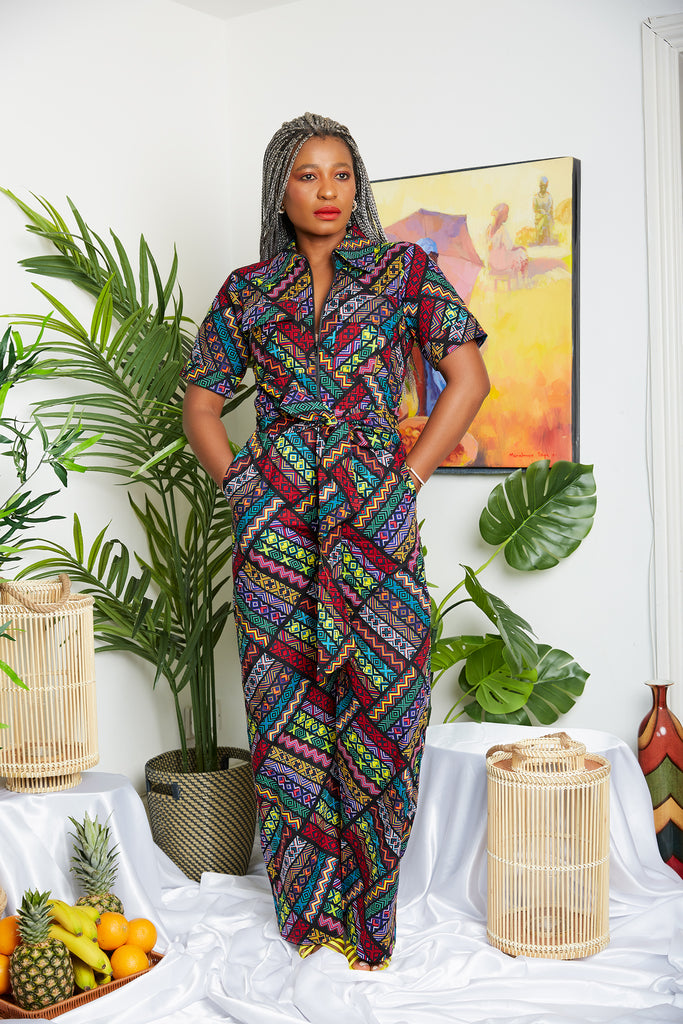 African Print Romper suit | African print Playsuit | African print Onesies | African Print Outerwear | Fall Fashion for African women | sustainable African Fashion | recycled African print clothing | Ethically sourced fashion | ethically sourced clothing | handmade clothing | African clothing for women | Ankara jacket | Tribal prints kimono | Floral African print clothing | Cotton Blazer | African print workwear | African clothing UK | Black-owned fashion brand | UK Based African Fashion Brand