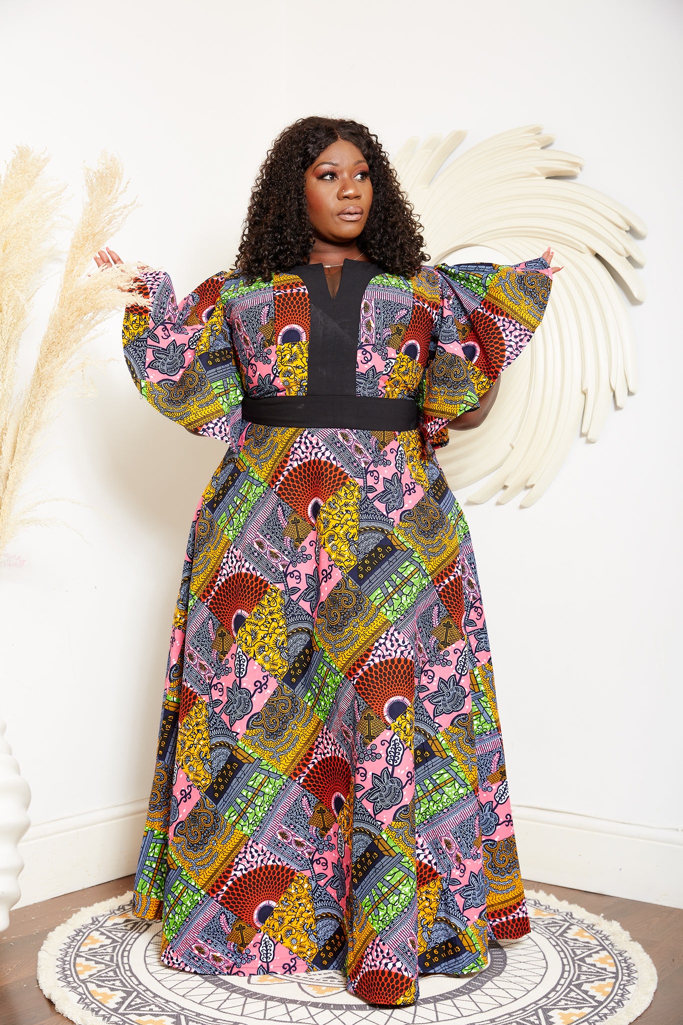 Buy African Fashion brand African Clothing Plus Size African Dress CUMO LONDON