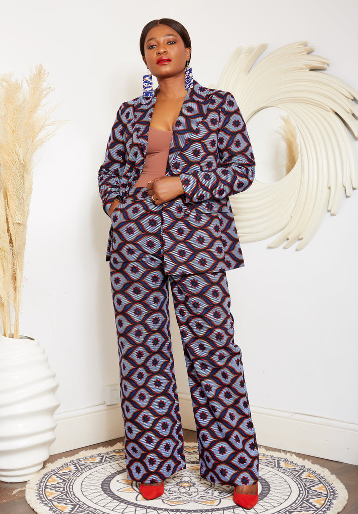 African Print Blazer | African print Jacket | African print Bomber Jacket | African Print Outerwear | Fall Fashion for African women | sustainable African Fashion | recycled African print clothing | Ethically sourced fashion | ethically sourced clothing | handmade clothing | African clothing for women | Ankara jacket | Tribal prints kimono | Floral African print clothing | Cotton Blazer | African print workwear | African clothing UK | Black-owned fashion brand | UK Based African Fashion Brand