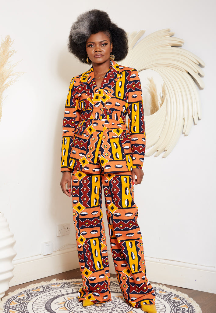 African Print Blazer | African print Jacket | African print Bomber Jacket | African Print Outerwear | Fall Fashion for African women | sustainable African Fashion | recycled African print clothing | Ethically sourced fashion | ethically sourced clothing | handmade clothing | African clothing for women | Ankara jacket | Tribal prints kimono | Floral African print clothing | Cotton Blazer | African print workwear | African clothing UK | Black-owned fashion brand | UK Based African Fashion Brand
