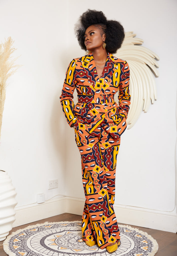 African Print Blazer | African print Jacket | African print Bomber Jacket | African Print Outerwear | Fall Fashion for African women | sustainable African Fashion | recycled African print clothing | Ethically sourced fashion | ethically sourced clothing | handmade clothing | African clothing for women | Ankara jacket | Tribal prints kimono | Floral African print clothing | Cotton Blazer | African print workwear | African clothing UK | Black-owned fashion brand | UK Based African Fashion Brand
