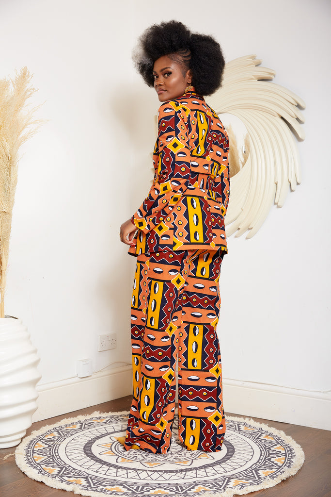 African Print Blazer | African print Jacket | African print Bomber Jacket | African Print Outerwear | Fall Fashion for African women | sustainable African Fashion | recycled African print clothing | Ethically sourced fashion | ethically sourced clothing | handmade clothing | African clothing for women | Ankara jacket | Tribal prints kimono | Floral African print clothing | Cotton Blazer | African print workwear | African clothing UK | Black-owned fashion brand | UK Based African Fashion Brand