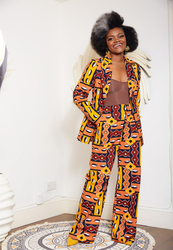 African print wide leg trousers | African print trousers UK | African print pants | African Print wide leg pants | African print clothing UK | Ready to wear African print pants | African Trouser styles | African clothing | African outfit | Ankara print  Trousers | Ankara pants for Women | Ankara Styles Trousers for ladies | African pallazo Trousers | Danshiki Trousers | High waist African print wide leg pants | African high waist pants| African loose fit Trousers | African print Trousers