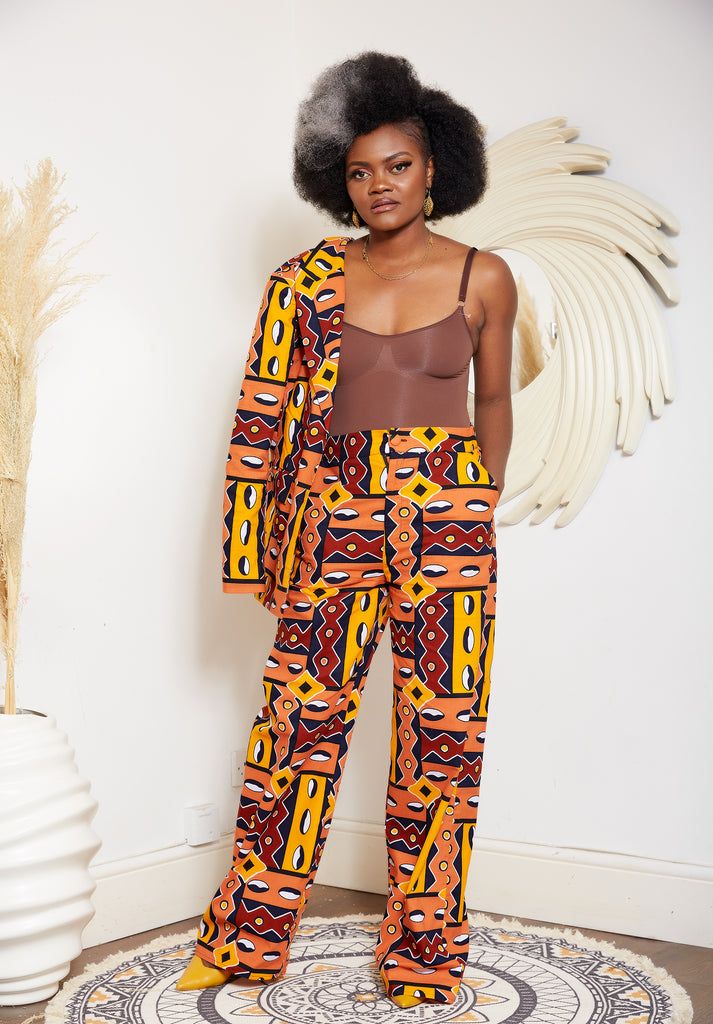 African print wide leg trousers | African print trousers UK | African print pants | African Print wide leg pants | African print clothing UK | Ready to wear African print pants | African Trouser styles | African clothing | African outfit | Ankara print  Trousers | Ankara pants for Women | Ankara Styles Trousers for ladies | African pallazo Trousers | Danshiki Trousers | High waist African print wide leg pants | African high waist pants| African loose fit Trousers | African print Trousers