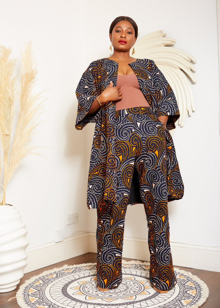African Print Blazer | African print Jacket | African print Bomber Jacket | African Print Outerwear | Fall Fashion for African women | sustainable African Fashion | recycled African print clothing | Ethically sourced fashion | ethically sourced clothing | handmade clothing | African clothing for women | Ankara jacket | Tribal prints kimono | Floral African print clothing | Cotton Blazer | African print workwear | African clothing UK | Black-owned fashion brand | UK Based African Fashion Brand