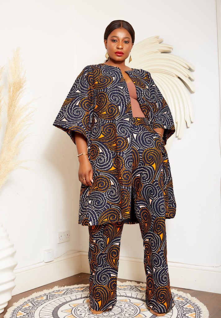 African Print Blazer | African print Jacket | African print Bomber Jacket | African Print Outerwear | Fall Fashion for African women | sustainable African Fashion | recycled African print clothing | Ethically sourced fashion | ethically sourced clothing | handmade clothing | African clothing for women | Ankara jacket | Tribal prints kimono | Floral African print clothing | Cotton Blazer | African print workwear | African clothing UK | Black-owned fashion brand | UK Based African Fashion Brand