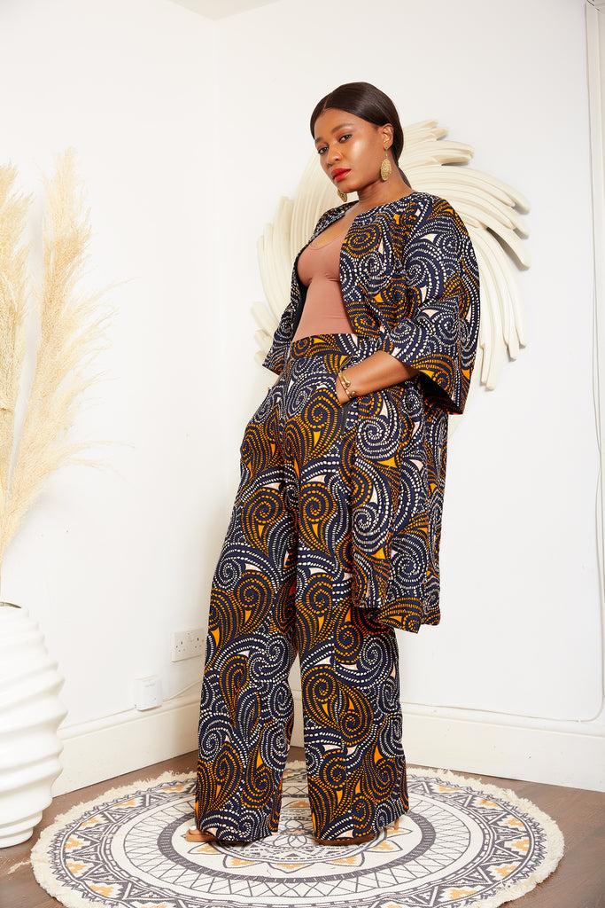 African Print Blazer | African print Jacket | African print Bomber Jacket | African Print Outerwear | Fall Fashion for African women | sustainable African Fashion | recycled African print clothing | Ethically sourced fashion | ethically sourced clothing | handmade clothing | African clothing for women | Ankara jacket | Tribal prints kimono | Floral African print clothing | Cotton Blazer | African print workwear | African clothing UK | Black-owned fashion brand | UK Based African Fashion Brand
