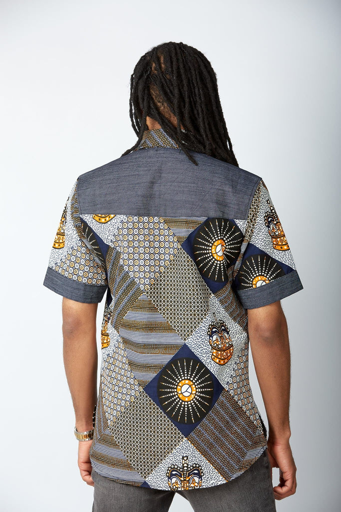 African print Shirt for Men | African Ankara Sweatshirt | African Clothing for Men | African print long sleeve shirt | Modern African Clothing for men | African shirt | Tribal pattern shirt for men | Ankara shirt | African print shorts | African print clothing UK | African print apparel | African Print clothing online | Trendy African clothing store | Buy African outfits for men | Matching African Print outfits | 2 pcs African print clothing