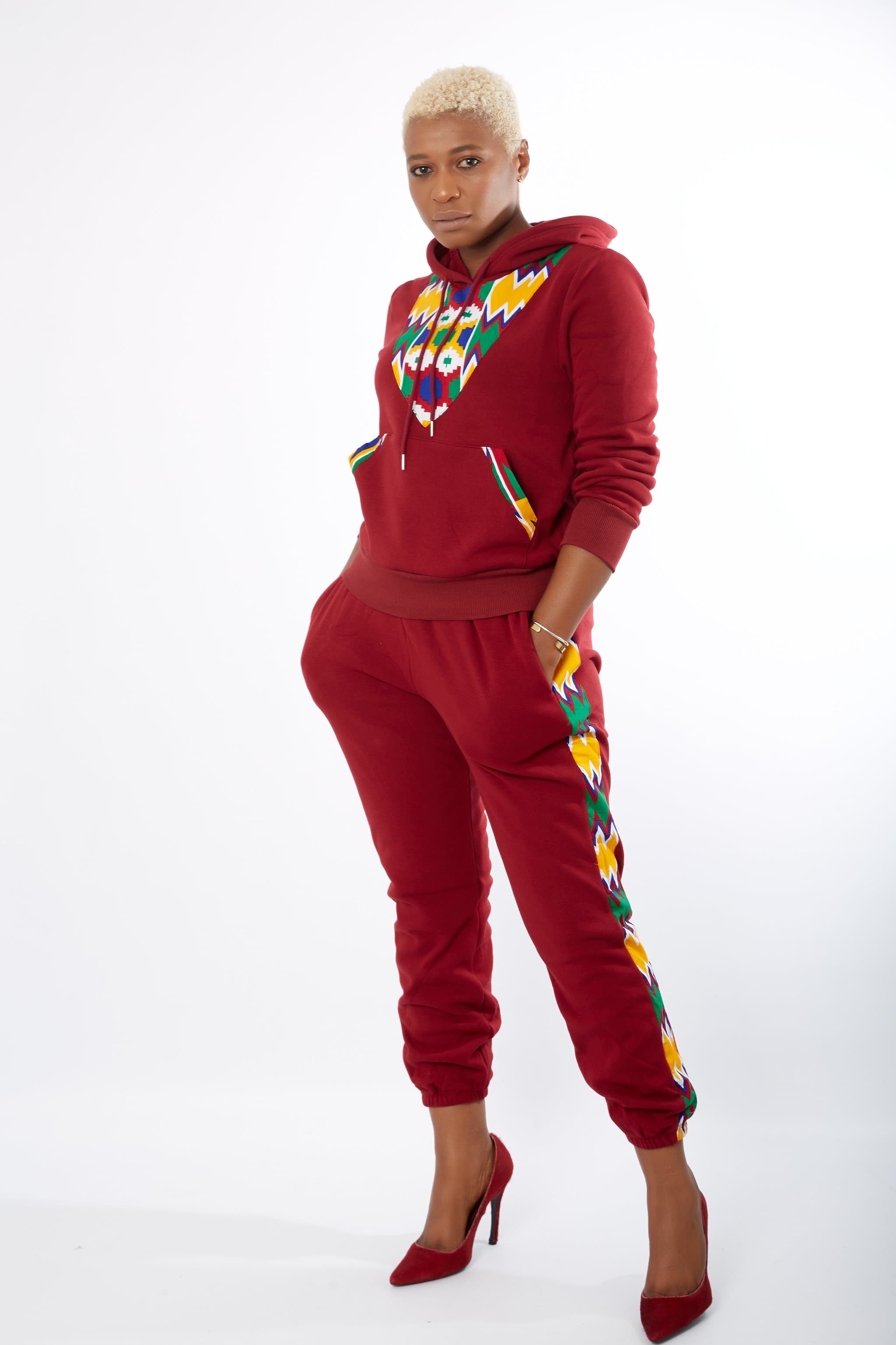 African Clothing African Print Hoodie Sweatshirts Shop CUMO London CUMO LONDON