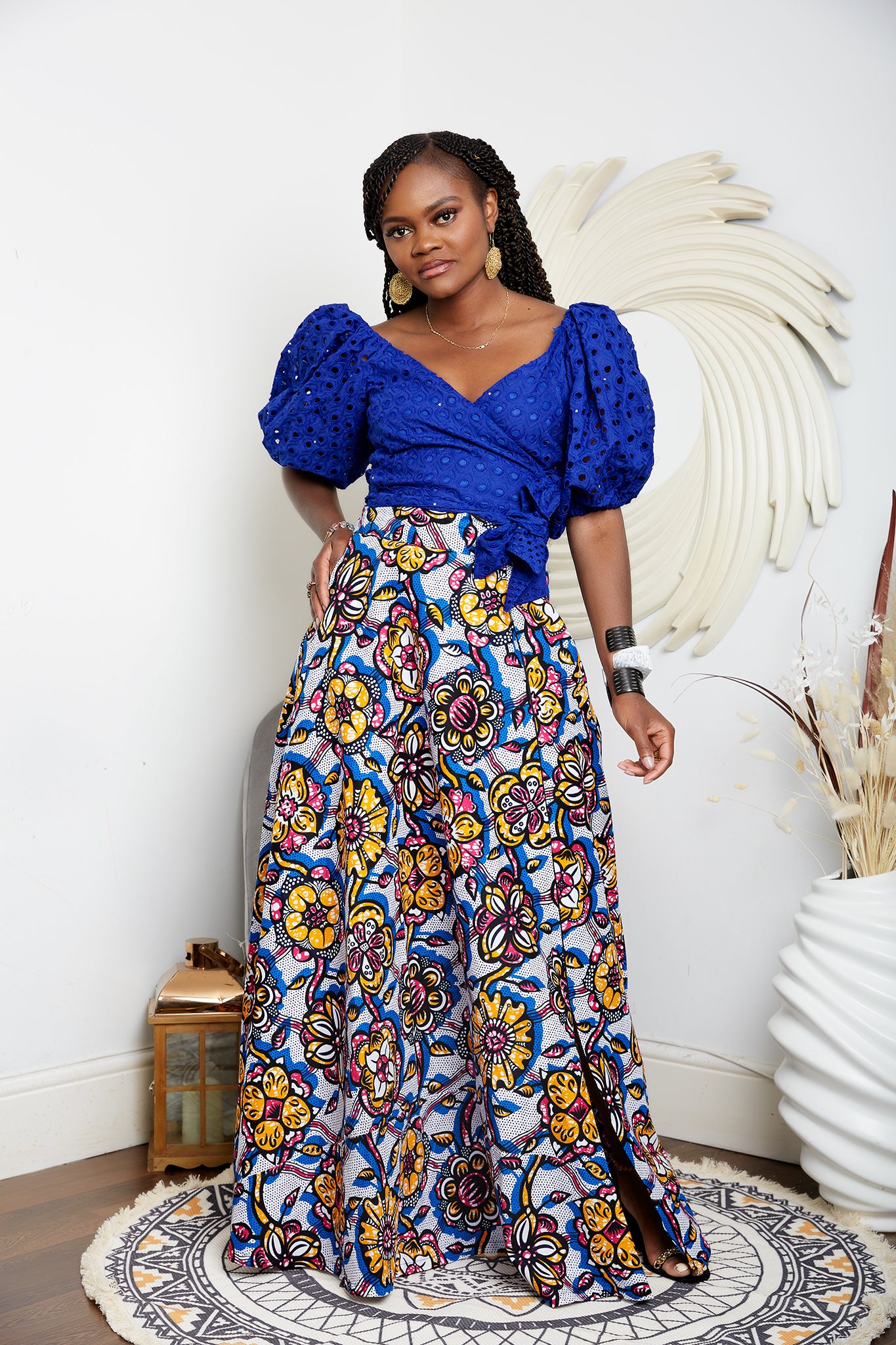 Shop CUMO London African Clothing African Print Blouse Ankara Top