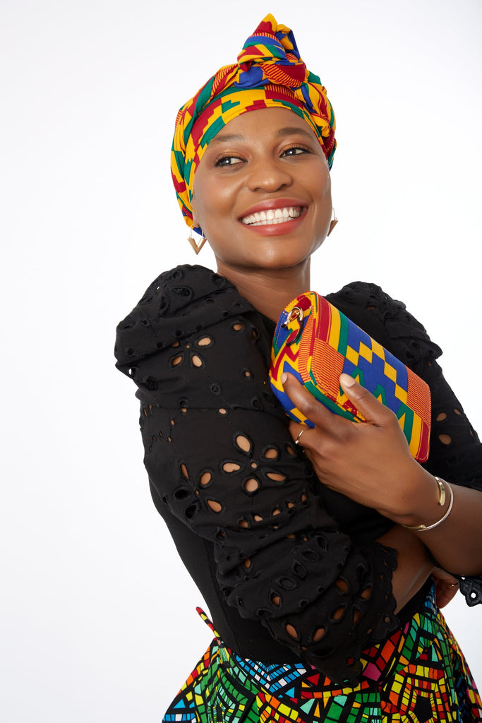 African Print headwrap| Ankara headwrap | African piece bandana | Ankara headpiece | African headband | Ankara headband | African print scarf | African scarf | Ankara cotton scarf | Ankara bandana | African headgear | African headpiece | Gele | Rattan Earring | Rattan drop earring | African style giftset | African inspired gift items | African accessories | Ankara accessories | Kente accessories