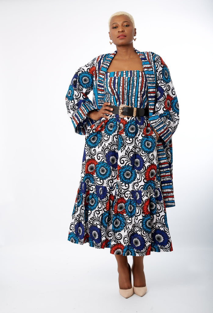 African Print Blazer | African print Jacket | African print Bomber Jacket | African Print Outerwear | Fall Fashion for African women | sustainable African Fashion | recycled African print clothing | Ethically sourced fashion | ethically sourced clothing | handmade clothing | African clothing for women | Ankara jacket | Tribal prints kimono | Floral African print clothing | Cotton Blazer | African print workwear | African clothing UK | Black-owned fashion brand | UK Based African Fashion Brand