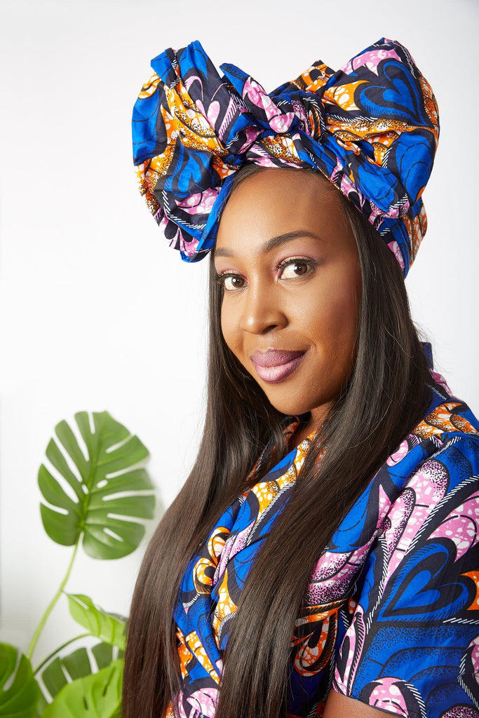 African print headwrap | Headgear | Ankara headwrap| Wax print scarf | African print scarf | African headgear | beautiful African headwraps 