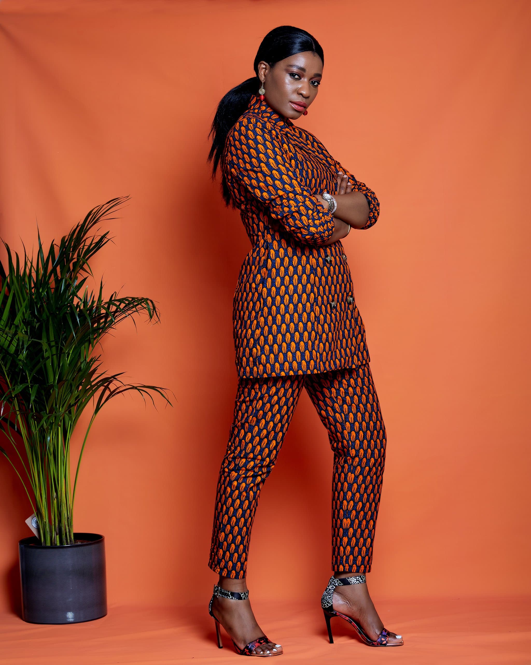 African print suit jacket clearance