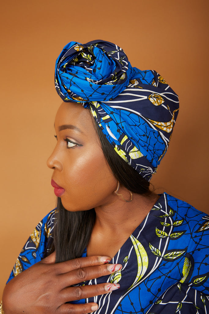 African Print Headwrap, Ankara scarf, african print cotton headwrap, African print accessories