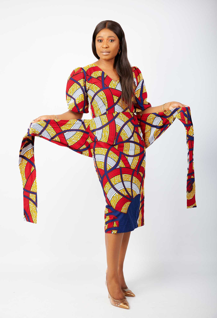 African dress for plus size women | African print clothing in the UK | Ready to wear African print outfits.