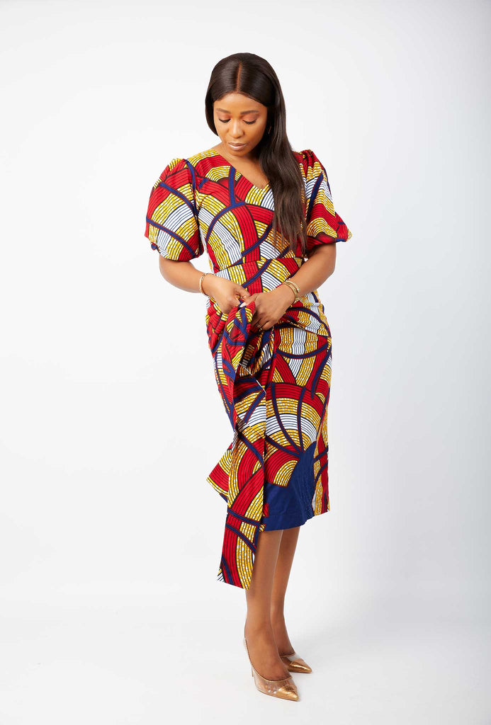 Modern African Clothing for women | African shirt dresses | Off Shoulder African dresses