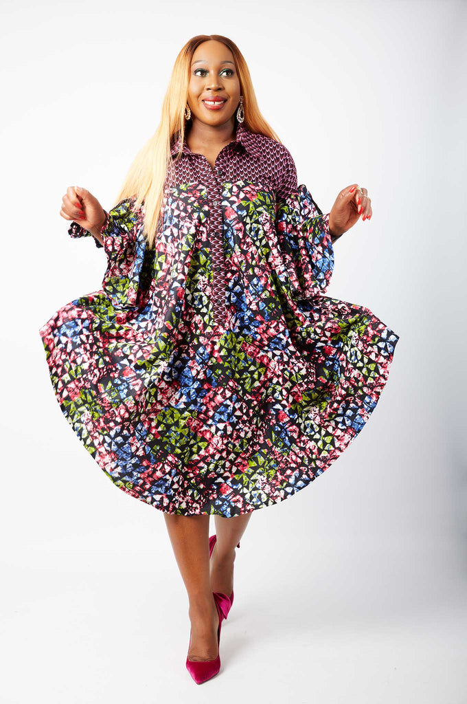African print clothing UK | African print apparel | African Print clothing online | Trendy African clothing store | Buy African dress