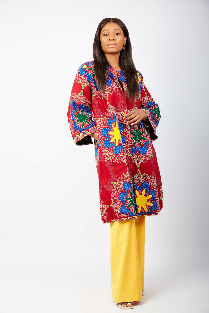 Modern African Clothing for women | African shirt dresses | Off Shoulder African dresses