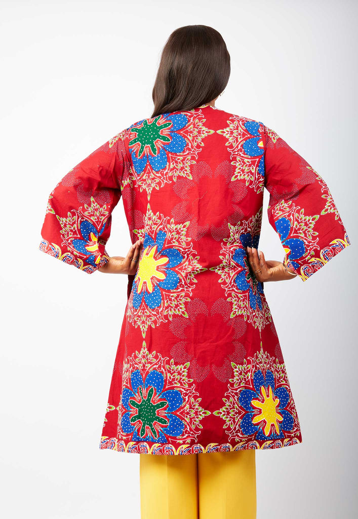 African print Jacket | African print Kimono | Embellished African Jacket | Sequin Jacket for Special occasiom