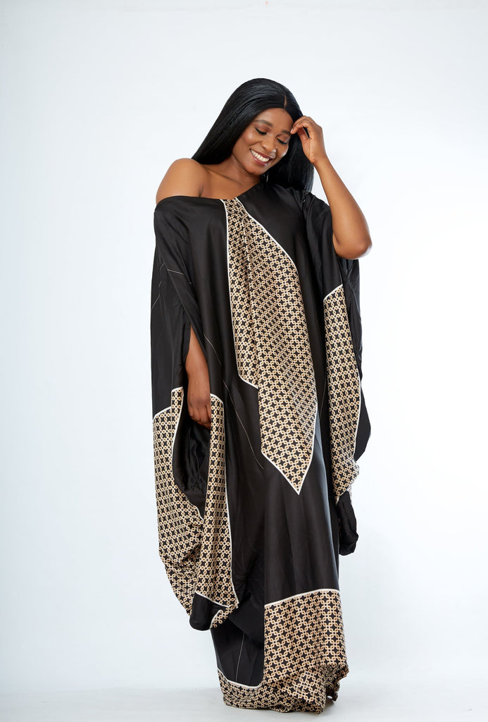 African Fashion Bubu Kaftan Maxi Dress - Zara - African Clothing from CUMO LONDON