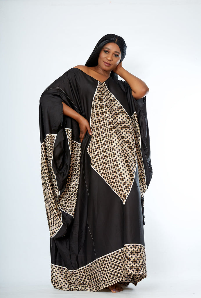 African Fashion Bubu Kaftan Maxi Dress - Zara - African Clothing from CUMO LONDON