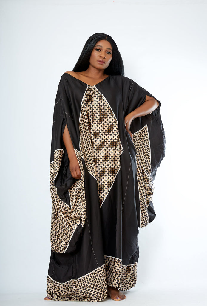 African Fashion Bubu Kaftan Maxi Dress - Zara - African Clothing from CUMO LONDON