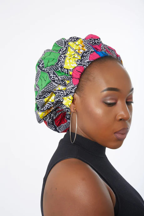 Readymade African Print Hair bonnet | Ready to wear hair bonnet| Ankara print bonnets| Ankara hair bonnet| Large African Print bonnets| Silk African Print bonnets| Ready to wear bonnets | Pre made turban | Sequin Headwrap | Velvet Turban Headwrap | Velvet Turban | Soft velvet turban | Turban for women | turban headband | Velvet turban hat | Turban hat | Turban shop | Premade turbans