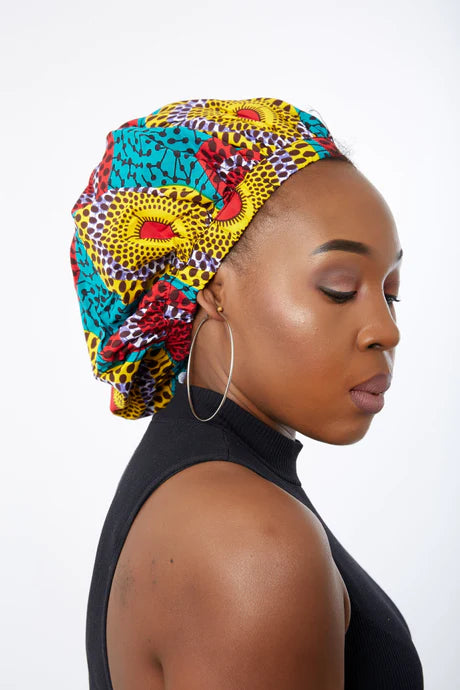 Readymade African Print Hair bonnet | Ready to wear hair bonnet| Ankara print bonnets| Ankara hair bonnet| Large African Print bonnets| Silk African Print bonnets| Ready to wear bonnets | Pre made turban | Sequin Headwrap | Velvet Turban Headwrap | Velvet Turban | Soft velvet turban | Turban for women | turban headband | Velvet turban hat | Turban hat | Turban shop | Premade turbans