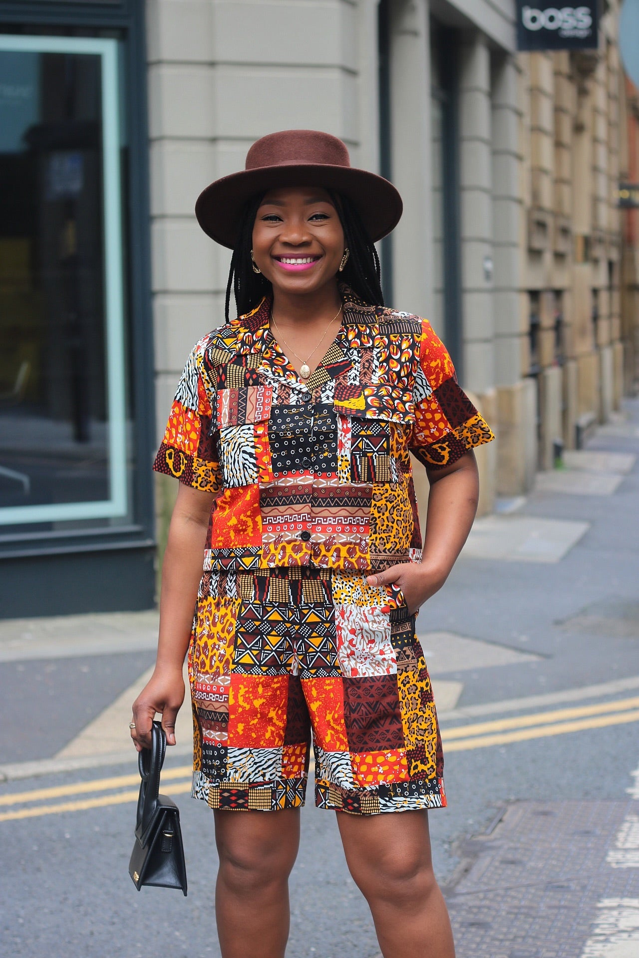 African Print Matching Outfit for Women
